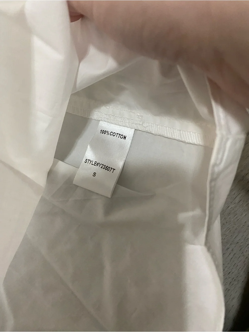 Tuckernuck Pomander Place Sutton Puff Sleeve Bow Back Blouse White S